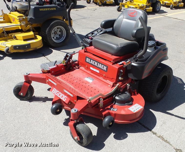 image for item EZ9508 Big Dog Black Jack ZTR lawn mower