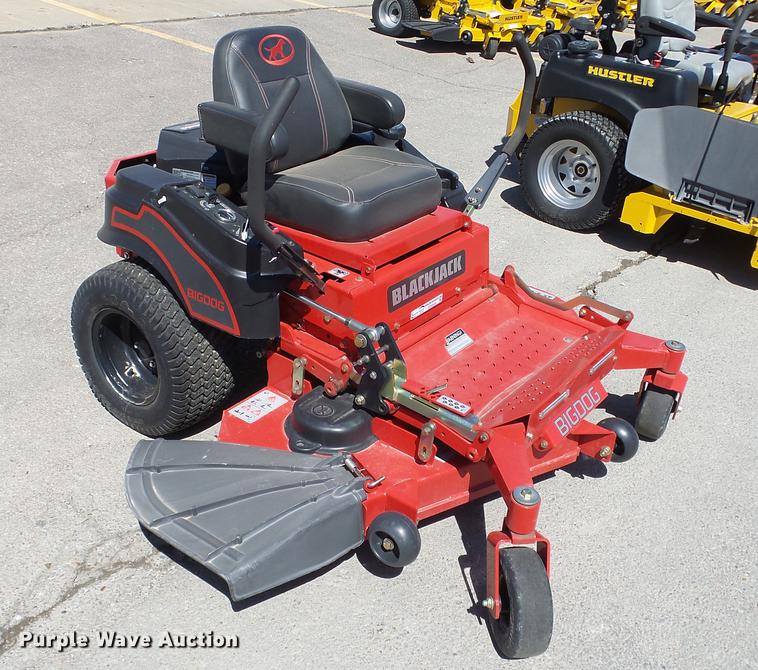 image for item EZ9508 Big Dog Black Jack ZTR lawn mower