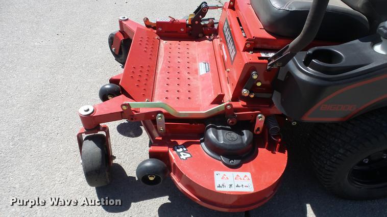 image for item EZ9508 Big Dog Black Jack ZTR lawn mower