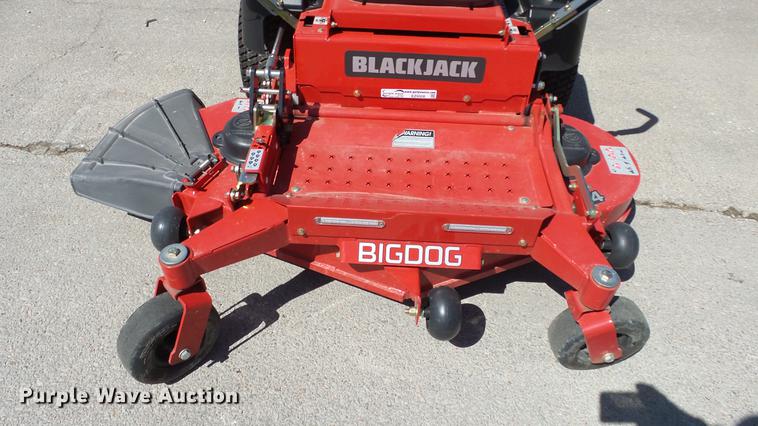 image for item EZ9508 Big Dog Black Jack ZTR lawn mower