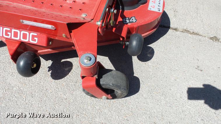 image for item EZ9508 Big Dog Black Jack ZTR lawn mower