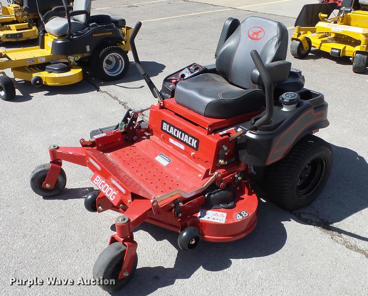 image for item EZ9510 Big Dog Black Jack ZTR lawn mower