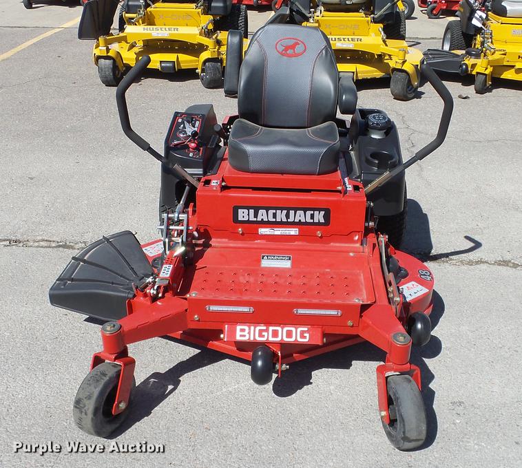image for item EZ9510 Big Dog Black Jack ZTR lawn mower