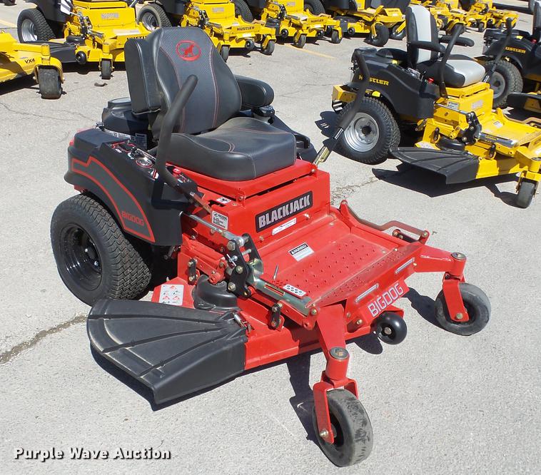 image for item EZ9510 Big Dog Black Jack ZTR lawn mower