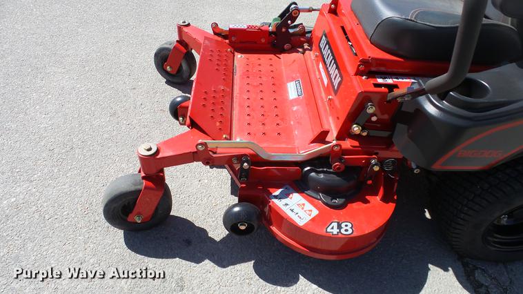 image for item EZ9510 Big Dog Black Jack ZTR lawn mower