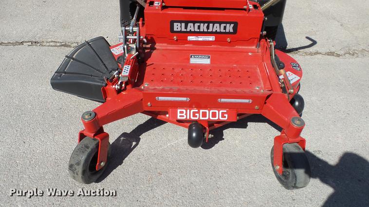 image for item EZ9510 Big Dog Black Jack ZTR lawn mower