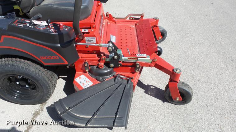 image for item EZ9510 Big Dog Black Jack ZTR lawn mower