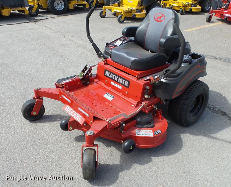 image for item EZ9511 Big Dog Black Jack ZTR lawn mower