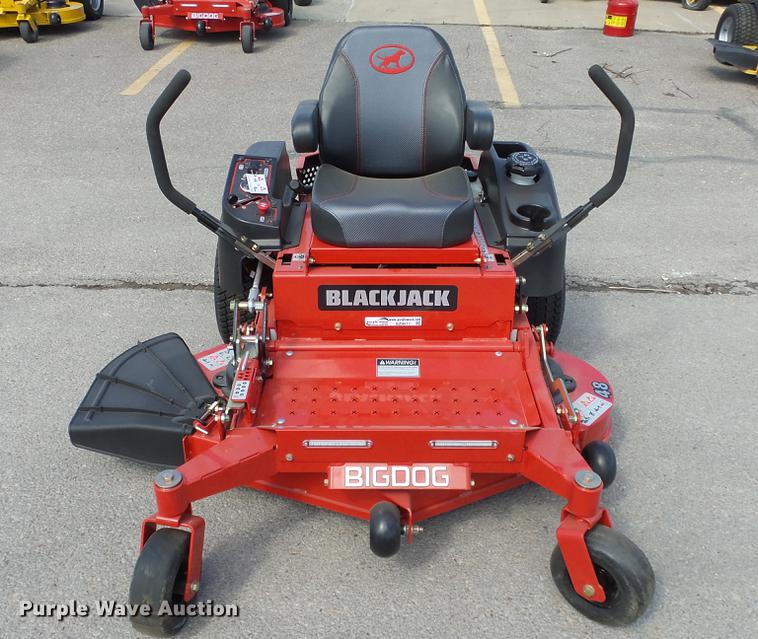 image for item EZ9511 Big Dog Black Jack ZTR lawn mower