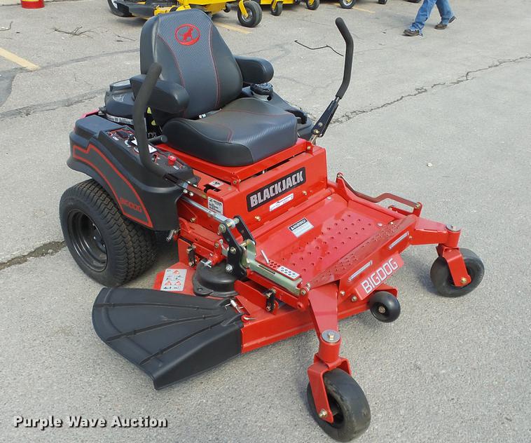 image for item EZ9511 Big Dog Black Jack ZTR lawn mower
