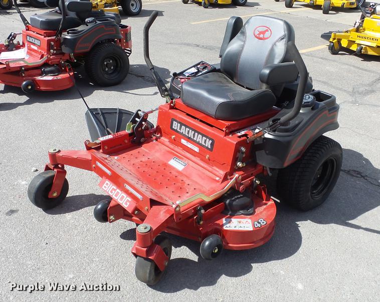 image for item EZ9512 Big Dog Black Jack ZTR lawn mower
