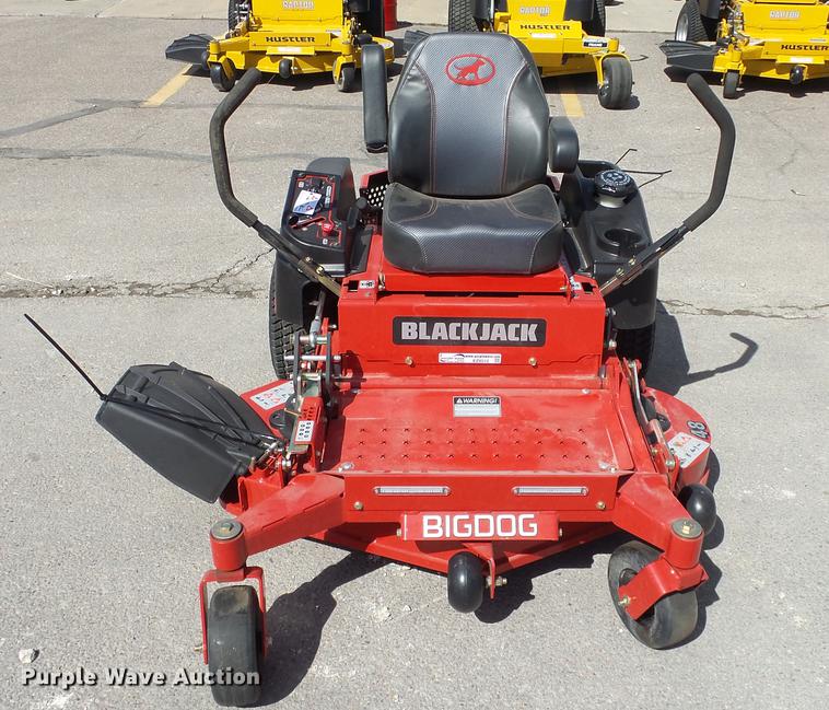 image for item EZ9512 Big Dog Black Jack ZTR lawn mower
