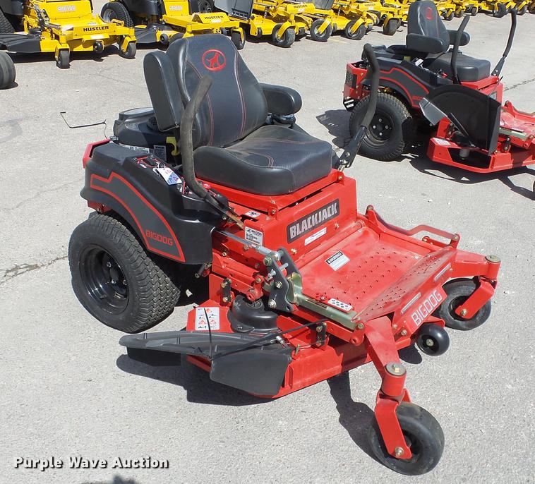 image for item EZ9512 Big Dog Black Jack ZTR lawn mower