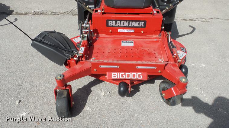 image for item EZ9512 Big Dog Black Jack ZTR lawn mower