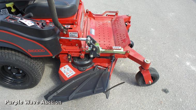 image for item EZ9512 Big Dog Black Jack ZTR lawn mower