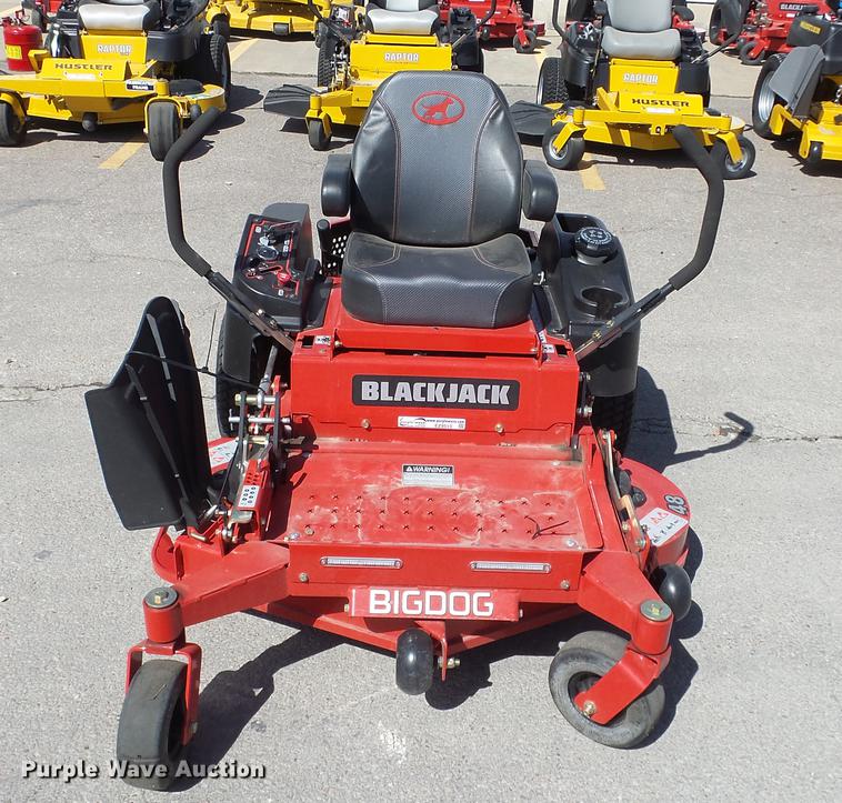 image for item EZ9513 Big Dog Black Jack ZTR lawn mower