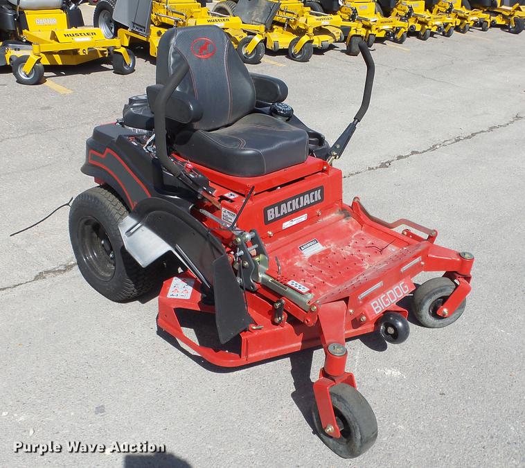 image for item EZ9513 Big Dog Black Jack ZTR lawn mower