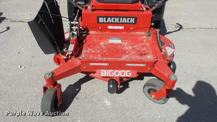 image for item EZ9513 Big Dog Black Jack ZTR lawn mower