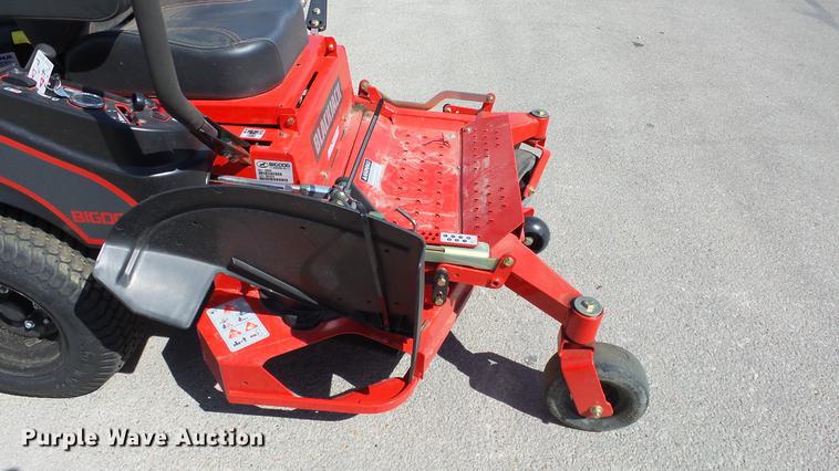 image for item EZ9513 Big Dog Black Jack ZTR lawn mower