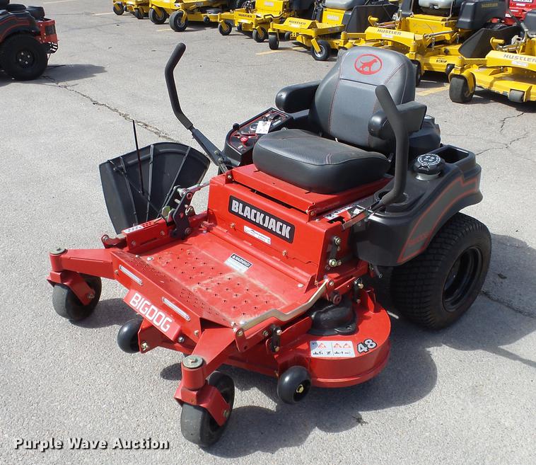 image for item EZ9514 Big Dog Black Jack ZTR lawn mower