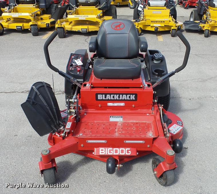 image for item EZ9514 Big Dog Black Jack ZTR lawn mower