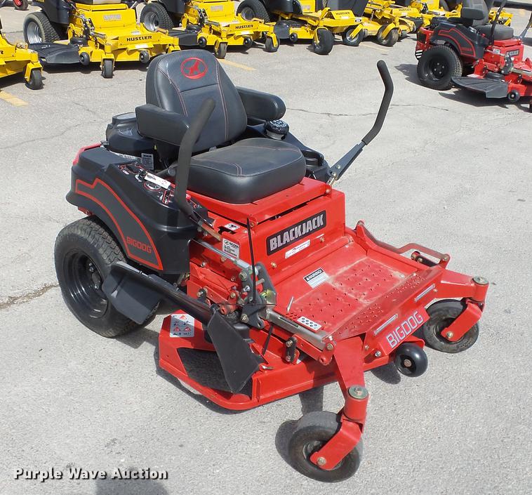 image for item EZ9514 Big Dog Black Jack ZTR lawn mower