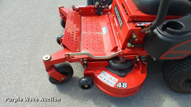 image for item EZ9514 Big Dog Black Jack ZTR lawn mower