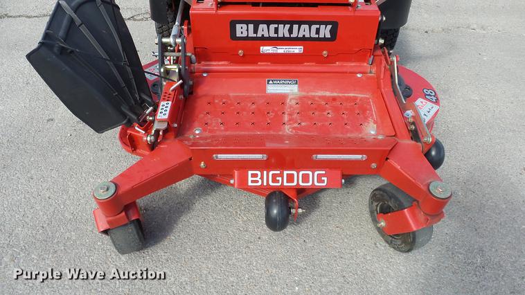 image for item EZ9514 Big Dog Black Jack ZTR lawn mower