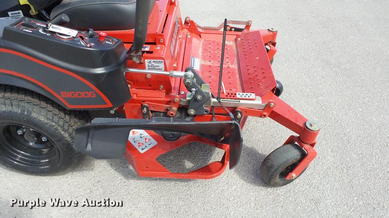 image for item EZ9514 Big Dog Black Jack ZTR lawn mower