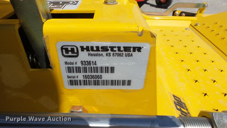 image for item EZ9519 Hustler Flip-Up ZTR lawn mower