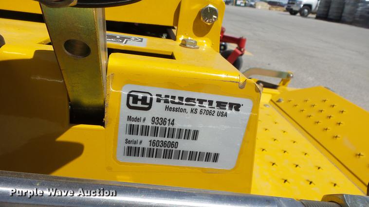 image for item EZ9519 Hustler Flip-Up ZTR lawn mower