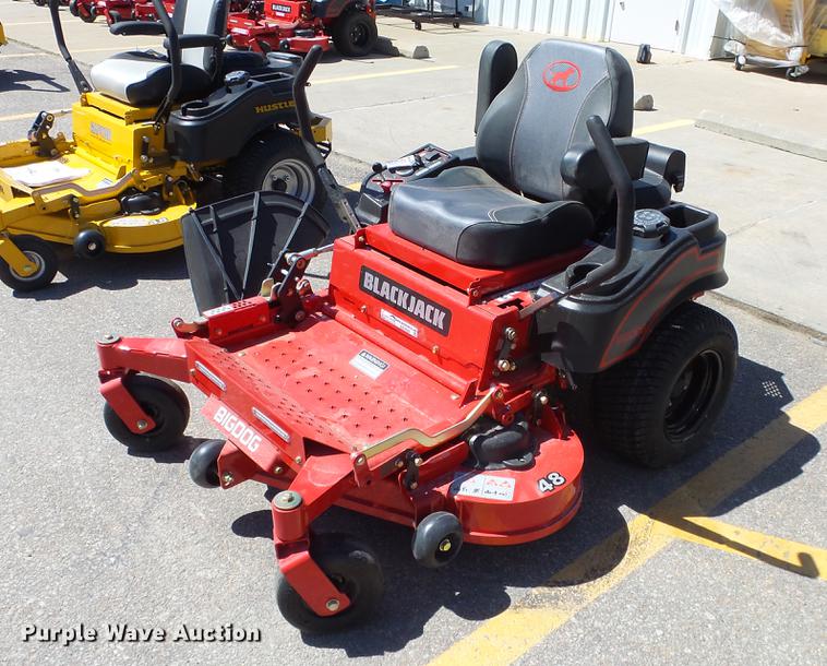image for item EZ9520 Big Dog Black Jack ZTR lawn mower