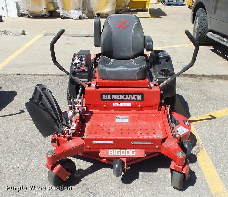 image for item EZ9520 Big Dog Black Jack ZTR lawn mower