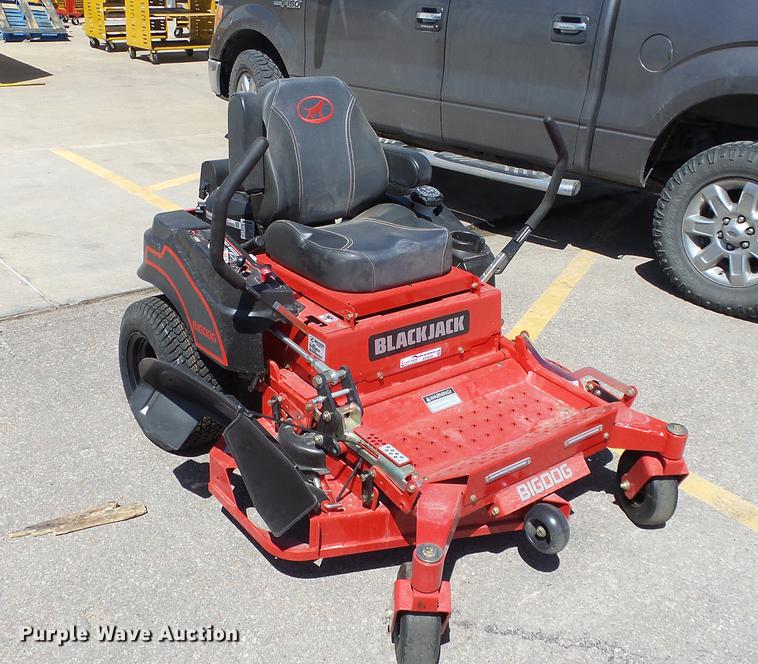 image for item EZ9520 Big Dog Black Jack ZTR lawn mower
