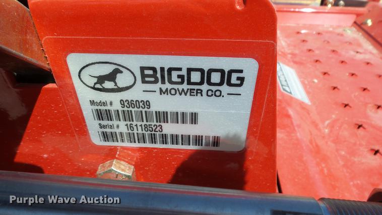 image for item EZ9520 Big Dog Black Jack ZTR lawn mower