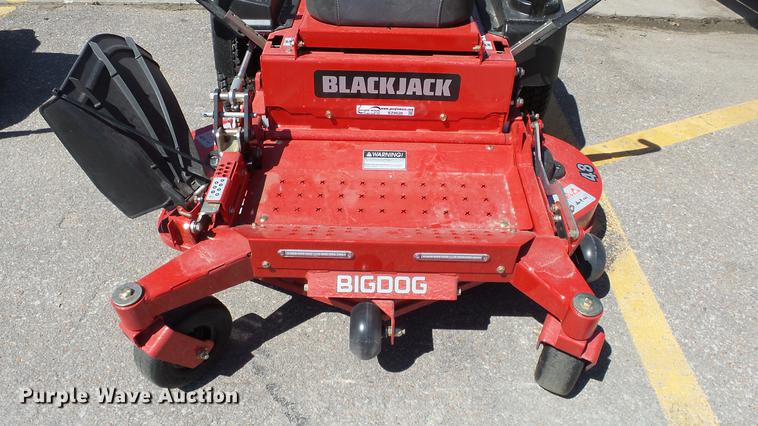 image for item EZ9520 Big Dog Black Jack ZTR lawn mower