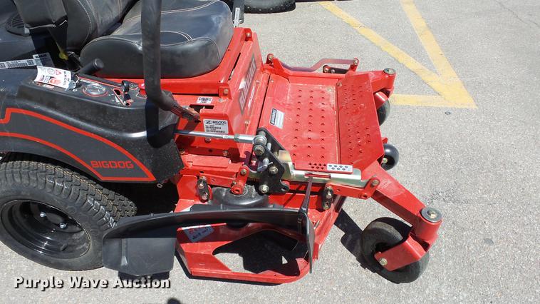 image for item EZ9520 Big Dog Black Jack ZTR lawn mower