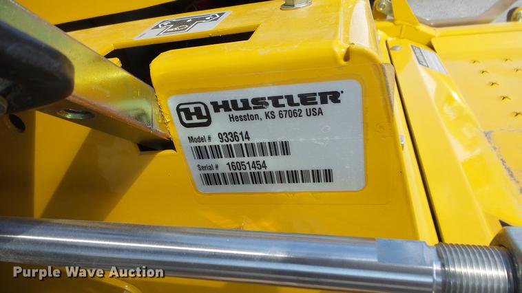 image for item EZ9522 Hustler Flip-Up ZTR lawn mower