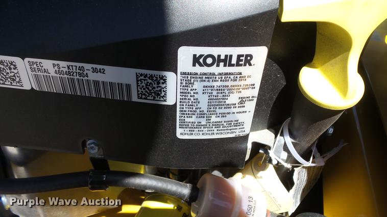image for item EZ9526 Hustler Flip-Up ZTR lawn mower