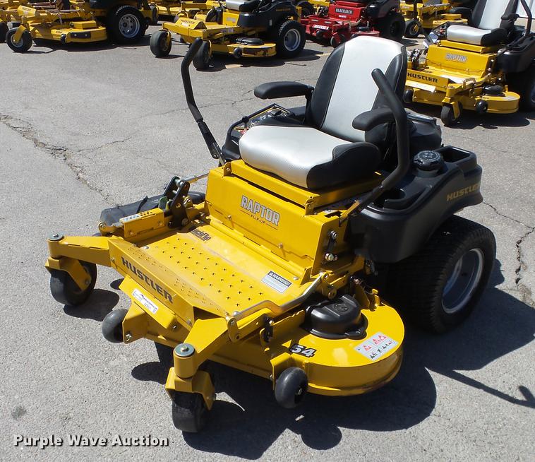 image for item EZ9527 Hustler Flip-Up ZTR lawn mower