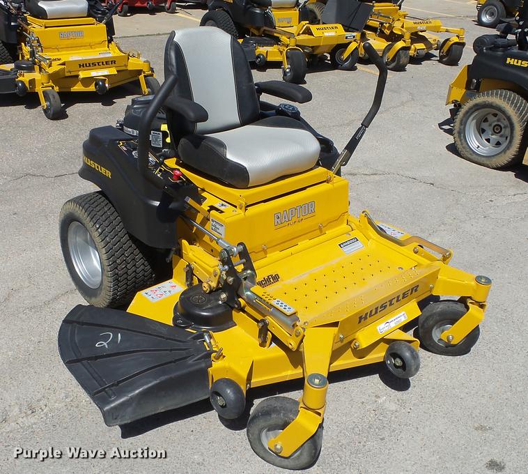image for item EZ9527 Hustler Flip-Up ZTR lawn mower