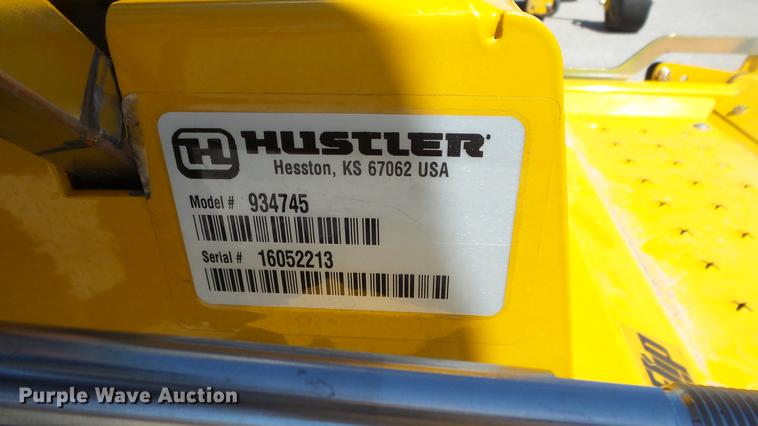 image for item EZ9527 Hustler Flip-Up ZTR lawn mower