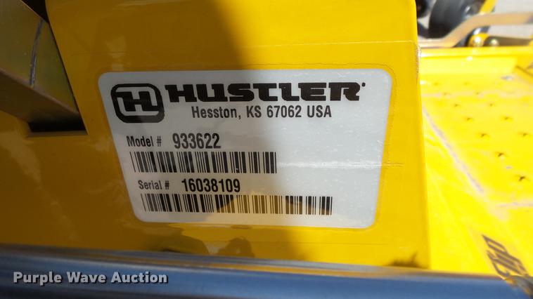 image for item EZ9528 Hustler Flip-Up ZTR lawn mower
