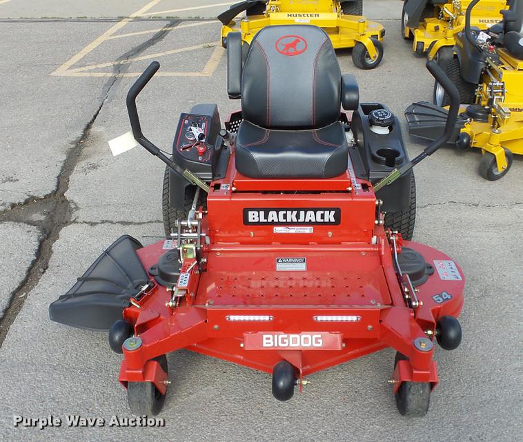 image for item EZ9533 Big Dog Black Jack ZTR lawn mower