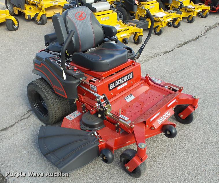 image for item EZ9533 Big Dog Black Jack ZTR lawn mower