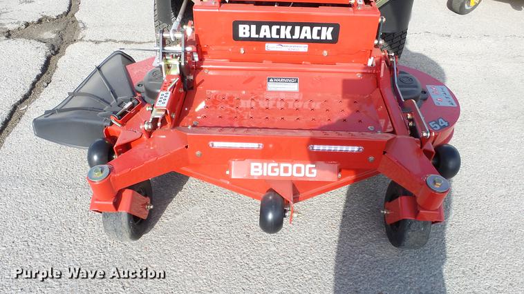 image for item EZ9533 Big Dog Black Jack ZTR lawn mower