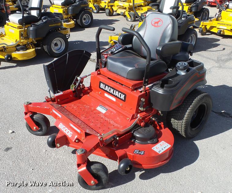 image for item EZ9537 Big Dog Black Jack ZTR lawn mower