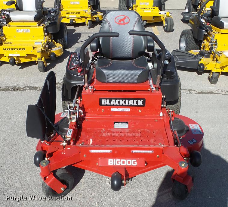 image for item EZ9537 Big Dog Black Jack ZTR lawn mower