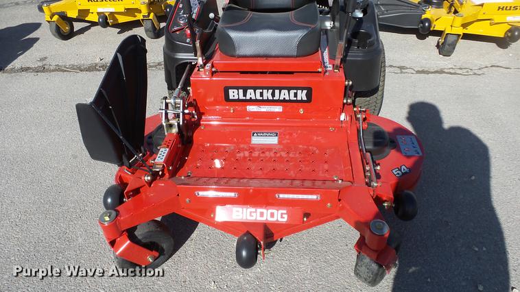 image for item EZ9537 Big Dog Black Jack ZTR lawn mower
