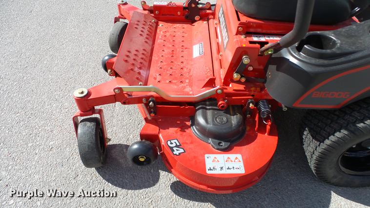 image for item EZ9540 Big Dog Black Jack ZTR lawn mower